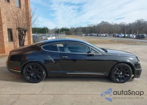 2007 Bentley Continental Gt z USA, uszkodzony, nr VIN SCBCR73W97C043890